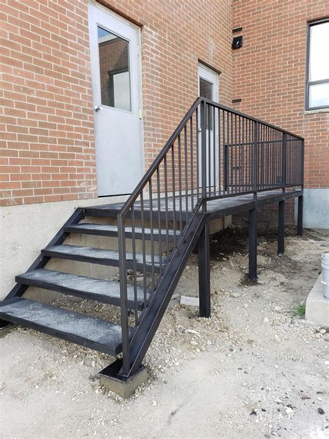 custom metal exterior stairs house|custom metal stairs near me.